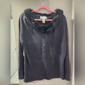 Fur Lined Sweater 1X